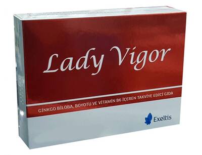 Lady Vigor 30 Kapsül / Takviye Edici Gıda - 1