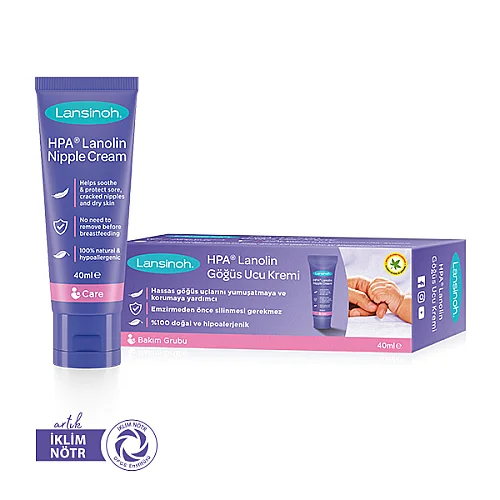 Lansinoh HPA Lanolin Göğüs Ucu Kremi 40 ml - 1