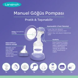 Lansinoh Manuel Göğüs/Süt Pompası - 3