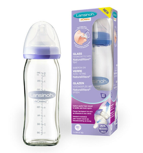 Pack de 2 Biberones Lansinoh 240 ml - Shopmami