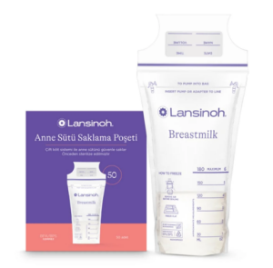 Lansinoh Süt Saklama Poşeti Steril 180 ml 50 Adet