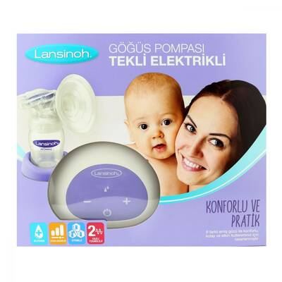 Lansinoh Tekli Elektrikli Göğüs Pompası - 1