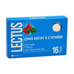 Lectus Çinko Asetat 16 Pastil