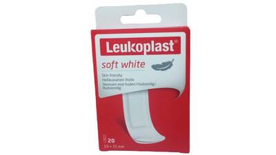 Leukoplast Soft White Yara Bandı 19x72mm (20 Adet) - 1