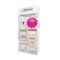Lierac Double Cleansing Micellar Milk Face & Eyes 200 ml + 30 ml Lotion Kofre