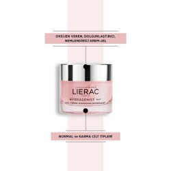 Lierac Hydragenist Moisturizing Oksijen Veren Krem Jel 50 ml + Hydragenist Pürüzsüzleştirici Göz Kremi 15 ml - 2