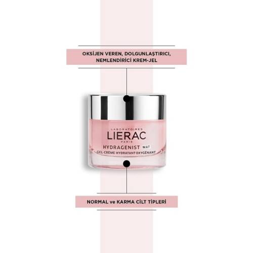 Lierac Hydragenist Moisturizing Oksijen Veren Krem Jel 50 ml + Hydragenist Pürüzsüzleştirici Göz Kremi 15 ml - 2