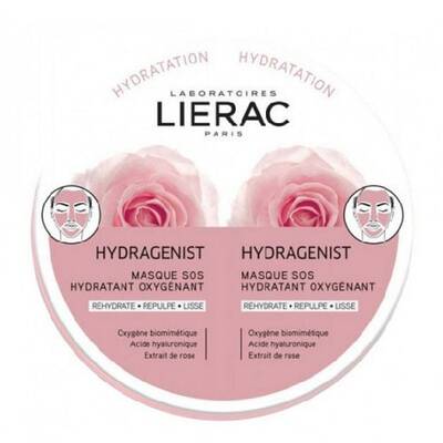 Lierac Hydragenist SOS Moisturizing Oxygenating Mask 2x6ml - 1