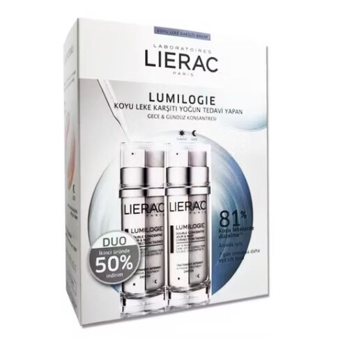 Lierac Lumilogie Day & Night Dark Spot Correction Double Concentrate 30 ml - İkincisi %50 İndirimli Paket - 1