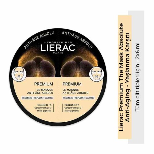 Lierac Premium The Mask Absolute Anti-Aging 2x6ml - 1