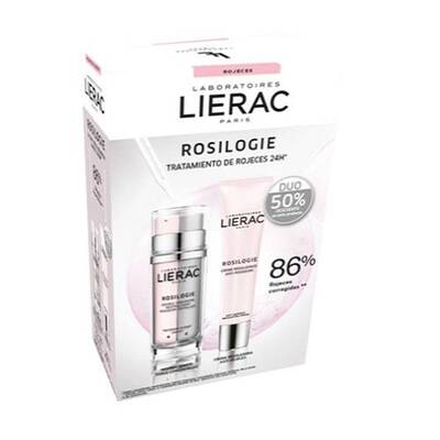 Lierac Rosilogie Gece ve Gündüz Kontresi 30 ml + Kızarıklık Karşıtı Rahatlatıcı Krem 40 ml - 1