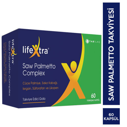 Lifeextra Saw Palmetto Complex 60 Yumuşak Kapsül - 1