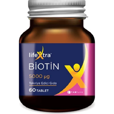 Lifextra Biotin 5000 mg 60 Tablet - 1