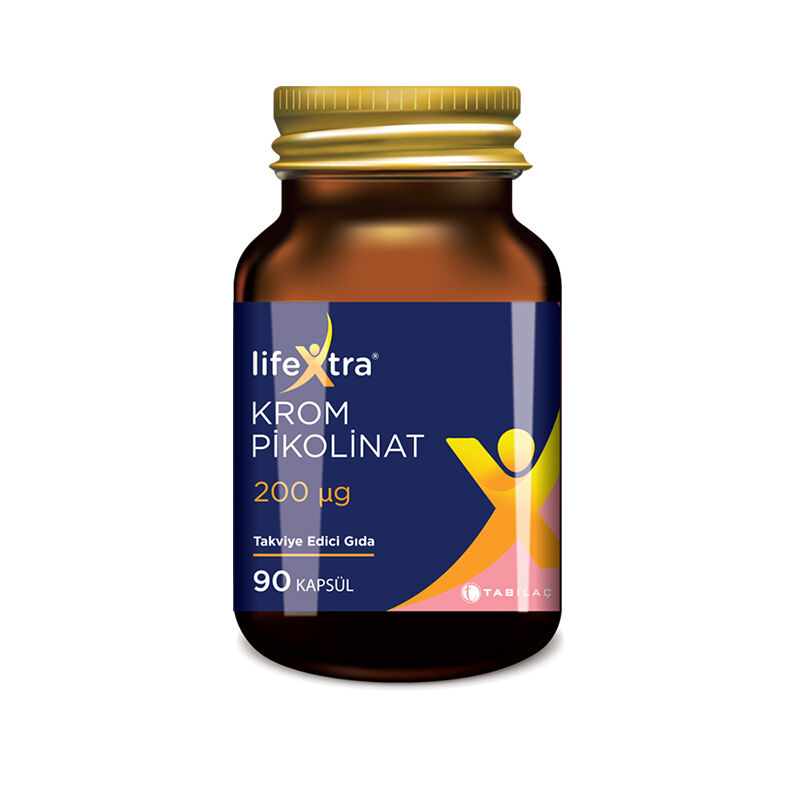 Lifextra Krom Pikolinat 200 Mg 90 Kapsül
