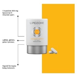 Lipozone Lipozomal C Vitamini 30 Kapsül