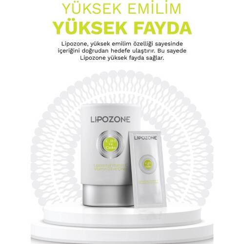 Lipozone Vitamin C D Çinko 10 Saşe - 3