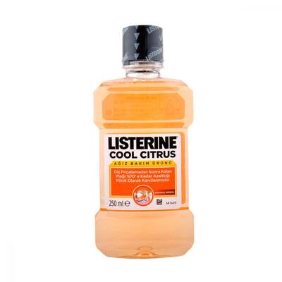 Listerine Cool Citrus Ağız Çalkalama Suyu 250 ml - 1