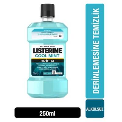 Listerine Cool Mint Hafif Tat 250 ml - 1