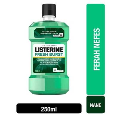 Listerine Fresh Burst Ferah Nane 250 ml - 1