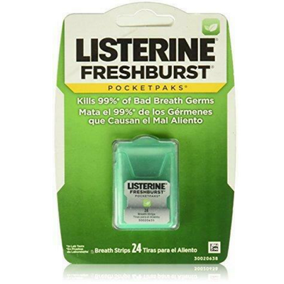 Listerine Fresh Burst Pocketpaks 24 Adet - 1