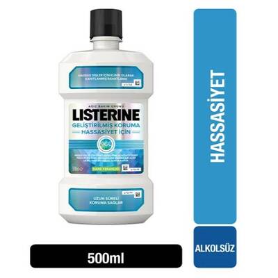 Listerine Hassasiyet için Geliştirilmiş Koruma 500 ml - 1