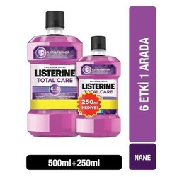 Listerine Total Care 500 ml + Listerine Total Care 250 ml