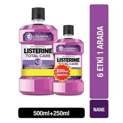 Listerine Total Care 500 ml + Listerine Total Care 250 ml - 1