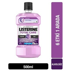 Listerine Total Care Zero Hafif Nane Aromalı Ağız Bakım Suyu Sıfır Alkol 500 ml