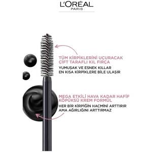 L'Oréal Paris Air Volume Mega Hacim Veren Maskara - Siyah - 6