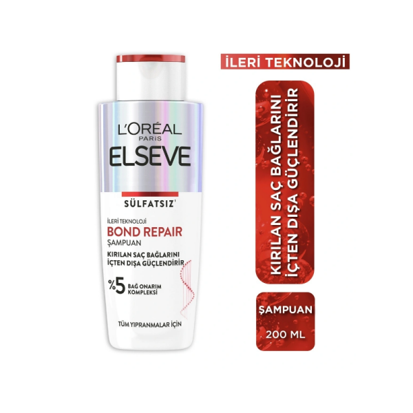 L'oréal Paris Elseve Bond Repair Şampuan 200 ml - 1