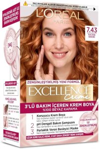 Loreal Paris Excellence Creme Saç Boyası - 7.43 Sultan Bakırı