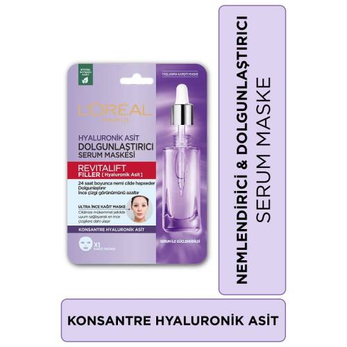 L'oréal Paris Revitalift Filler Dolgunlaştırıcı Serum Maske - 1