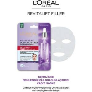 L'oréal Paris Revitalift Filler Dolgunlaştırıcı Serum Maske - 5