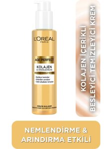 Loreal Paris Age Perfect Kolajen Temizleme Besleyici Temizleyici Krem 150 ml