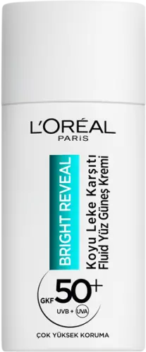 L'Oreal Paris Bright Reveal Koyu Leke Karşıtı Güneş Kremi SPF50+ 50 ml - 1