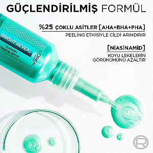 L'Oreal Paris Bright Reveal Koyu Lekelere Karşı Hızlı Etkili Yenileyici Peeling Serum 25% Aha + Bha + Pha 25 ml - 3