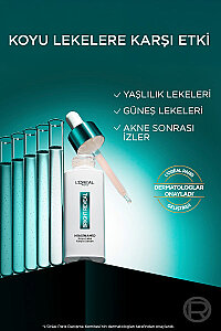 L'Oreal Paris Bright Reveal Sivilce Güneş Yaşlanma Lekelerinde Etkili Koyu Leke Karşıtı Serum 10% Niasinamid 30 ml - 2
