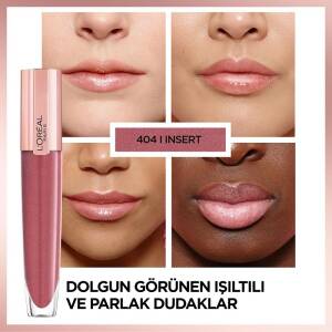 L'Oreal Paris Brilliant Signature Plump In Gloss Likit Ruj - 404 I Assert - 4