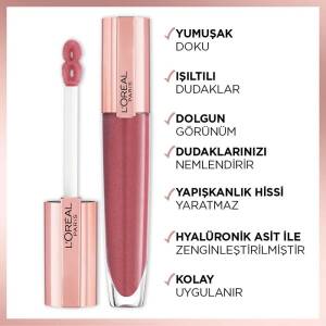 L'Oreal Paris Brilliant Signature Plump In Gloss Likit Ruj - 404 I Assert - 5