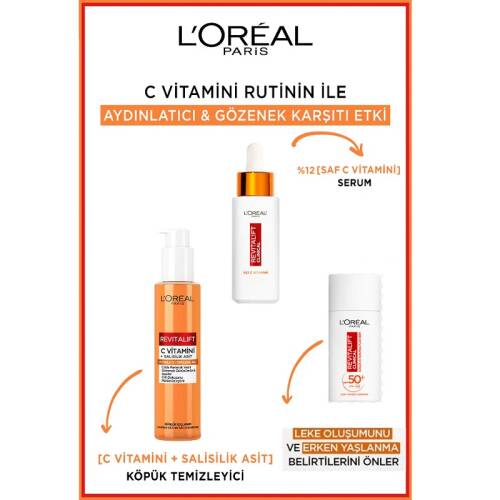 Loreal Paris C Vitamini Yüz Bakım Rutini - 1