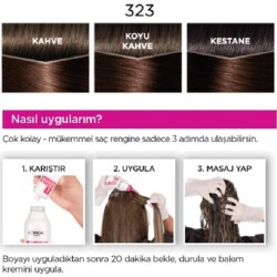 L'Oreal Paris Casting Creme Gloss Saç Boyası - 323 Bitter Çikolata - 4