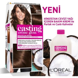 L'Oreal Paris Casting Creme Gloss Saç Boyası - 400 Kestane - 2