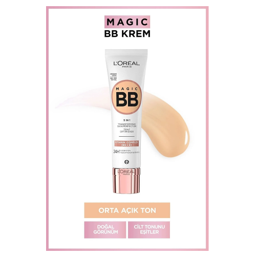 L'Oreal Paris C'est Magic BB Krem Orta Açık Ton 30 ml - 1