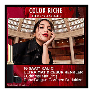 L'Oreal Paris Color Riche İntense Volume Matte Ruj - 188 Rose Activist - 3