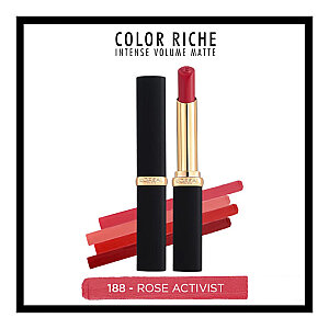 L'Oreal Paris Color Riche İntense Volume Matte Ruj - 188 Rose Activist - 2