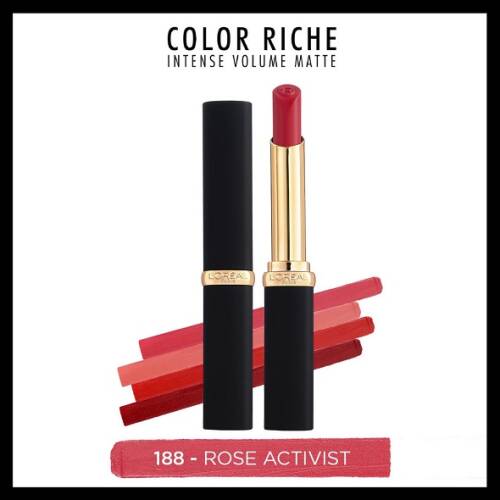 L'Oreal Paris Color Riche İntense Volume Matte Ruj - 188 Rose Activist - 1
