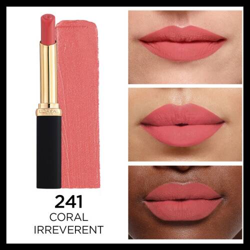 L'Oreal Paris Color Riche İntense Volume Matte Ruj - 241 Coral İrreverent - 2