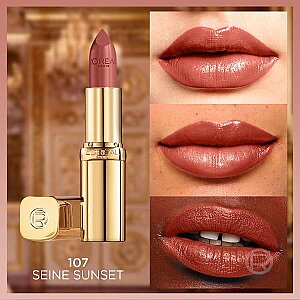 Loreal Paris Color Riche Saten Bitişli Ruj 107 Seine Sunset - 2