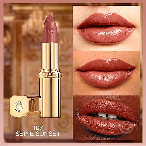 Loreal Paris Color Riche Saten Bitişli Ruj 107 Seine Sunset - 2