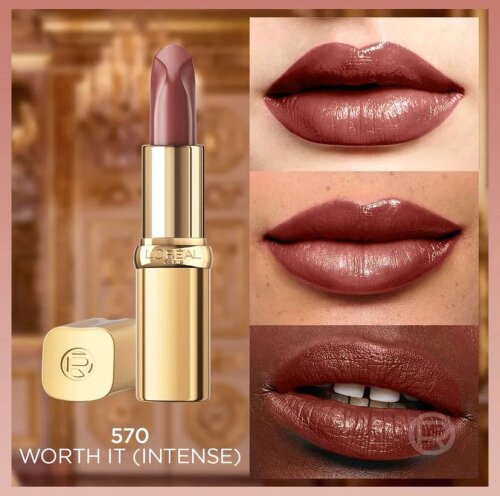 Loreal Paris Color Riche Saten Bitişli Ruj - 570 Worth It (Intense) - 2